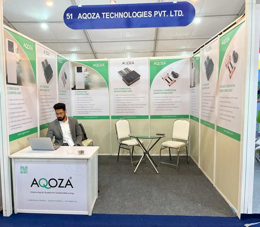 AQOZA at CORCON 2022 – 28th International Corrosion Conference & Exhibition, Udaipur, Rajasthan