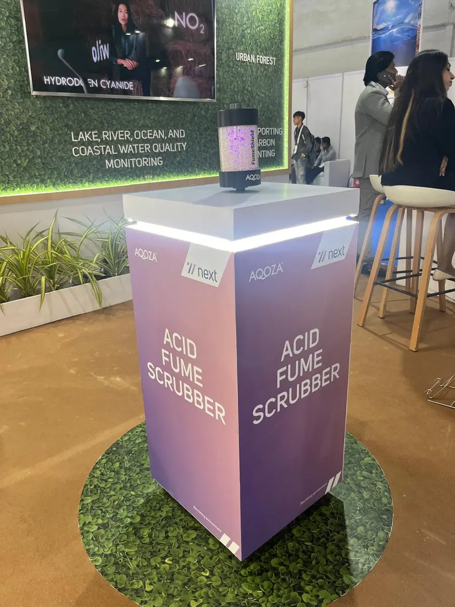 AQOZA at IFAT 2024, Bombay Exhibition Centre, Mumbai
