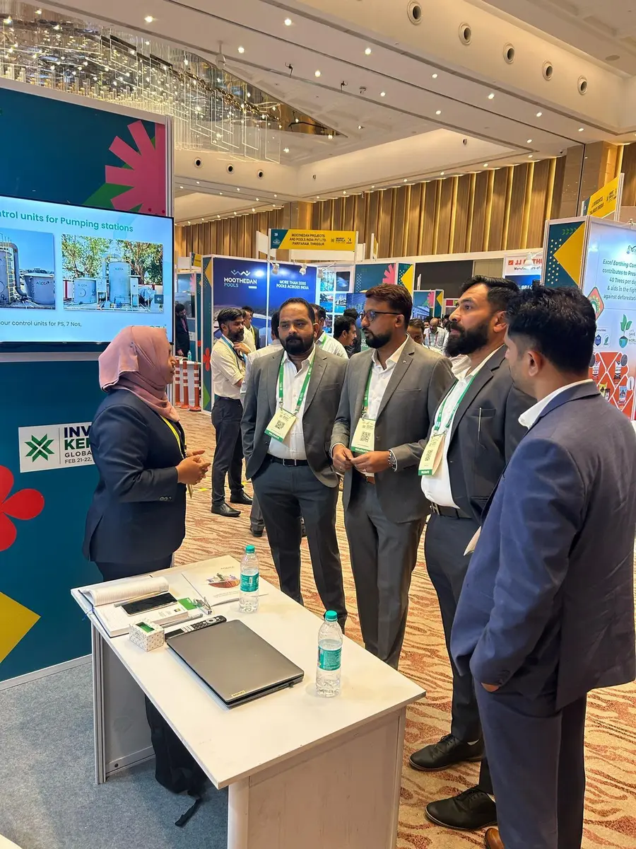 AQOZA at Invest Kerala Global Summit 2025, Grand Hyatt, Bolgatty, Kochi, Kerala