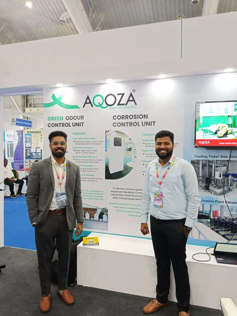 AQOZA at Water Expo Bangalore 2023, Bangalore International Exhibition Centre (BIEC), Bangalore